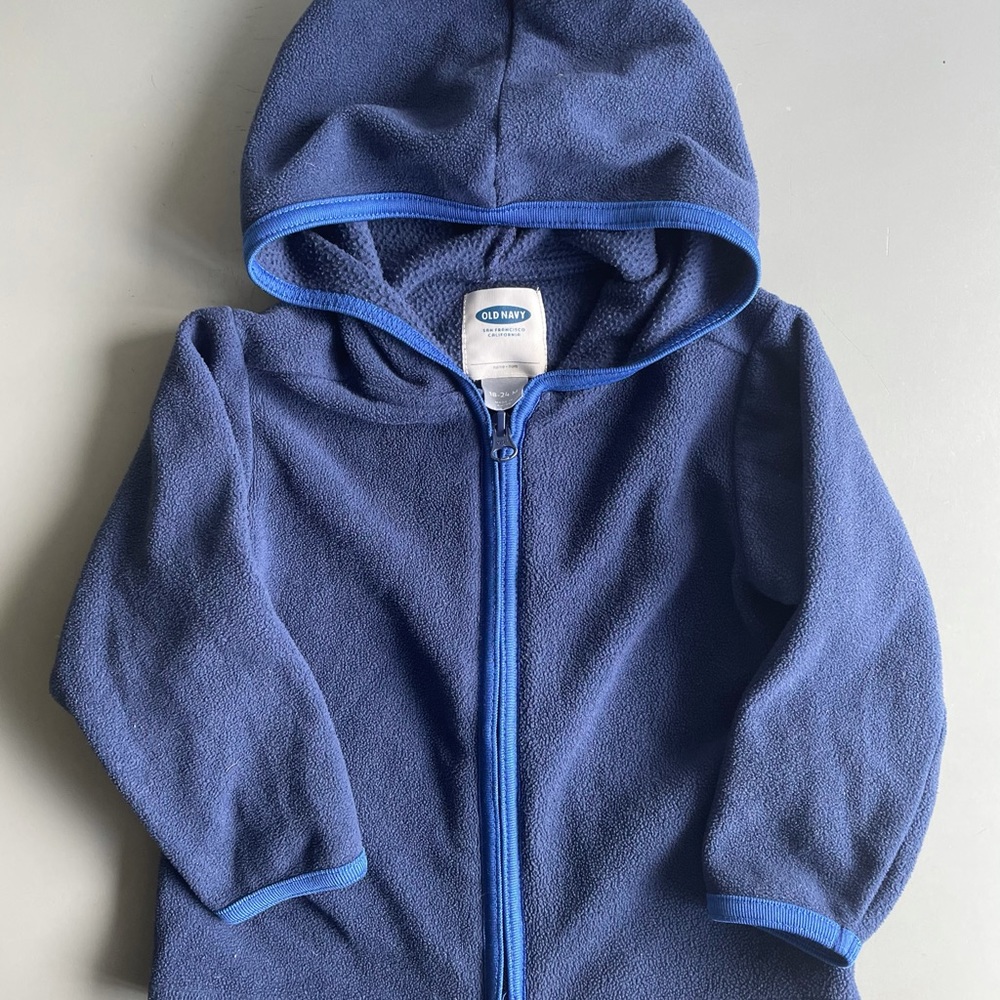 GUC Old Navy Toddler Fleece Jacket sz 18-24M